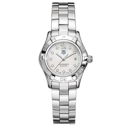 TAG Heuer Aquaracer 300M Quartz 27 Stainless Steel / MOP - Diamond / Bracelet